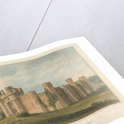 Sussex - Herstmonceux Castle, 1824 by John Buckler