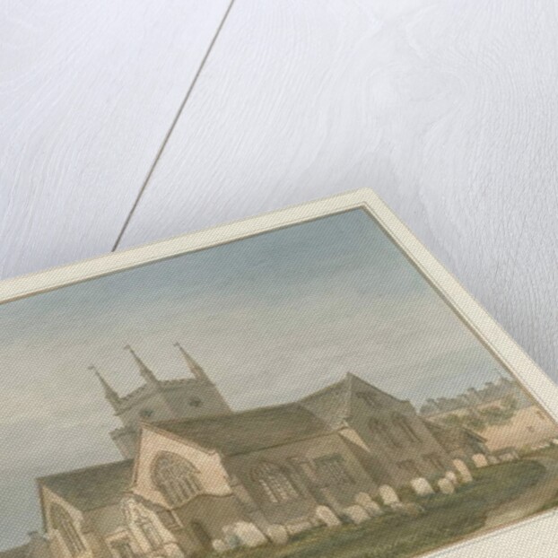 Sussex - Petworth Church, 1825 by John Buckler