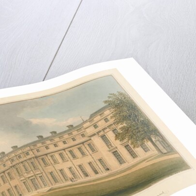 Sussex - Petworth House, 1825 by John Buckler