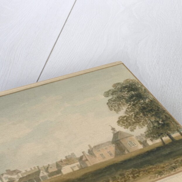 Warwickshire - Rugby School, 1809 by John Buckler