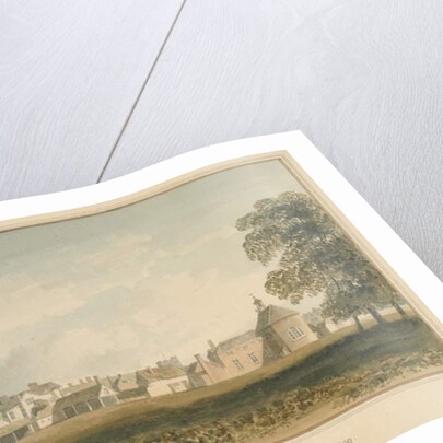 Warwickshire - Rugby School, 1809 by John Buckler