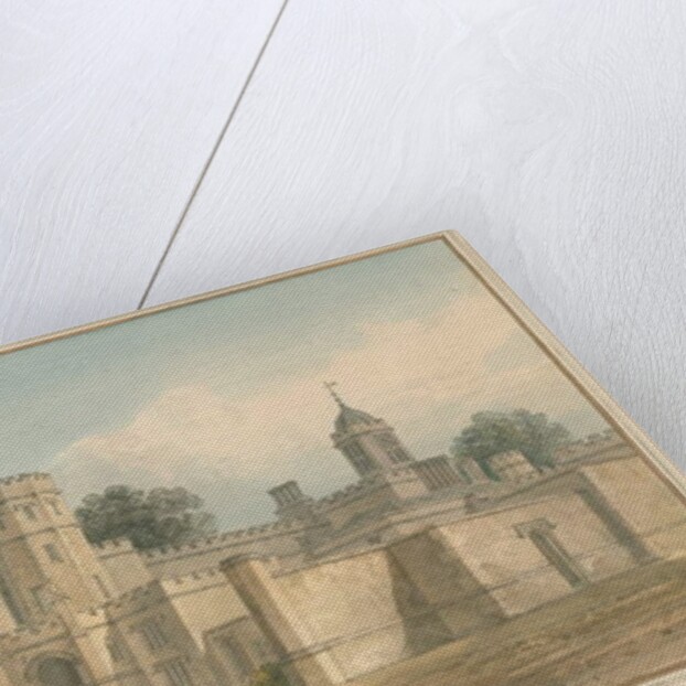 Warwickshire - Rugby School, 1815 by John Buckler