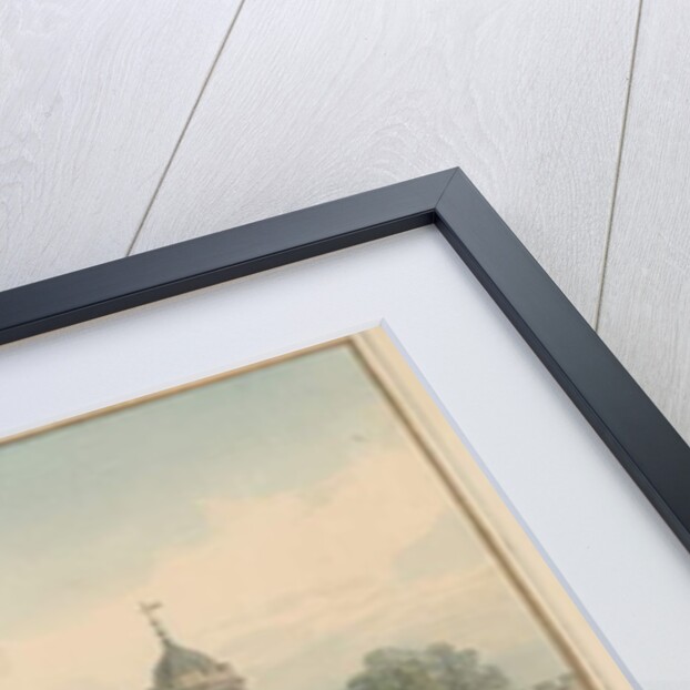 Warwickshire - Rugby School, 1815 by John Buckler