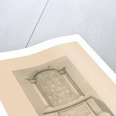 Westmorland - Appleby Church - Monument to Lady Anne Clifford by John Buckler