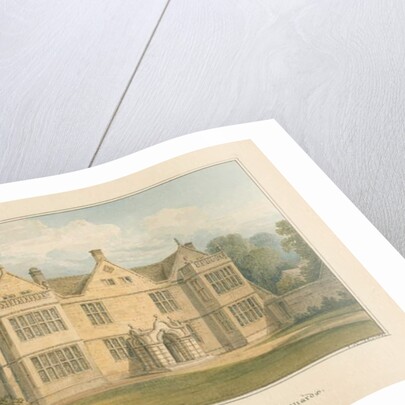 Wiltshire - Berwick Saint Leonardo - Old House, 1814 by John Buckler