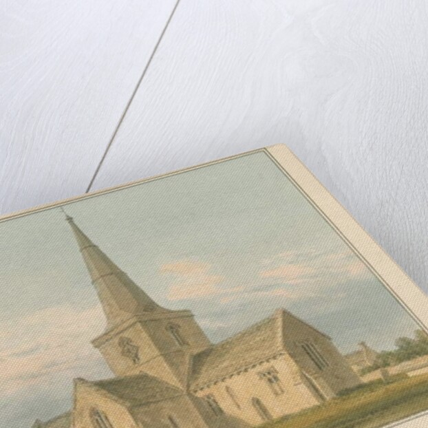 Wiltshire - Chilmark Church, 1814 by John Buckler
