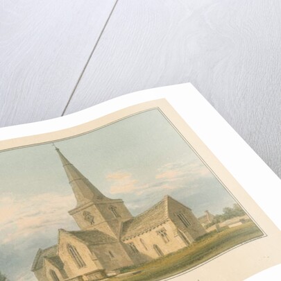 Wiltshire - Chilmark Church, 1814 by John Buckler