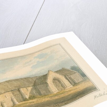 Wiltshire - Chilmark - Old Barn, 1817 by John Buckler