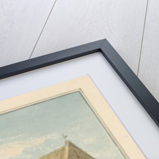 Wiltshire - Place Farm - Old Barn, 1817 by John Buckler