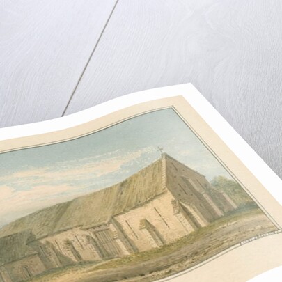 Wiltshire - Place Farm - Old Barn, 1817 by John Buckler