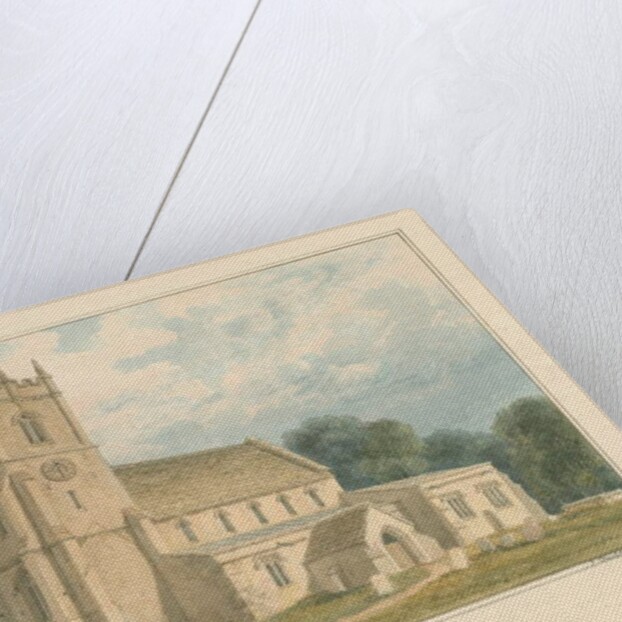 Wiltshire - Donhead Saint Mary Church, 1804 by John Buckler