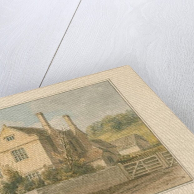 Wiltshire - Swallowcliff Manor House, 1817 by John Buckler