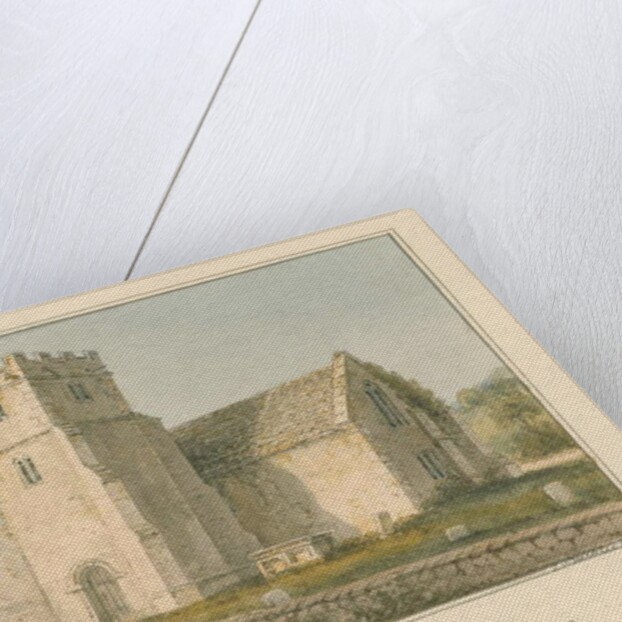 Wiltshire - Swallowcliffe Church, 1817 by John Buckler