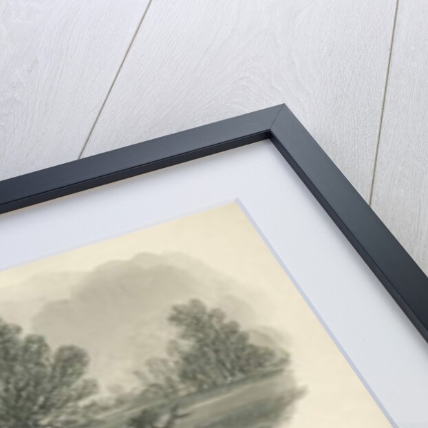 Worcestershire - Title Page for portfolio of work by John and J. C. Buckler by John Buckler