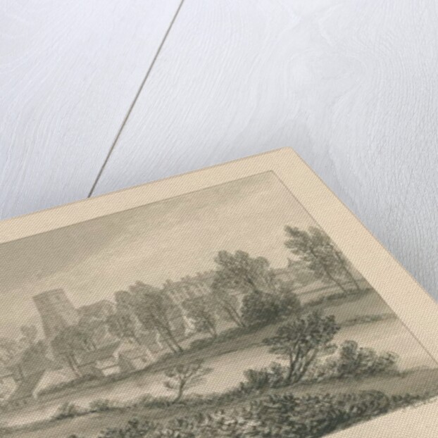 Worcestershire - Droitwich - East View of Town by John Buckler