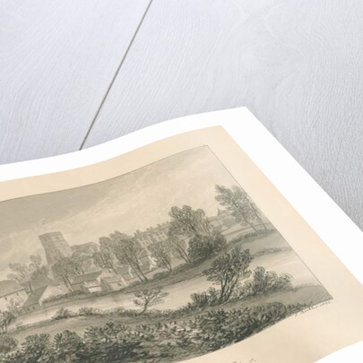 Worcestershire - Droitwich - East View of Town by John Buckler