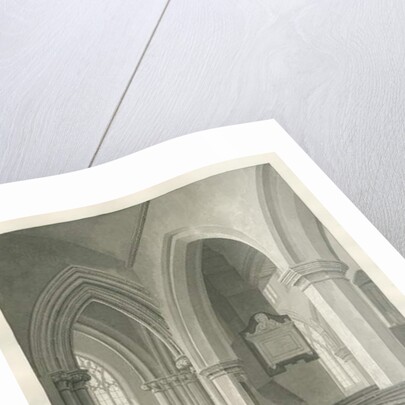 Worcestershire - Droitwich - Saint Andrew's Church Interior by John Chessell Buckler