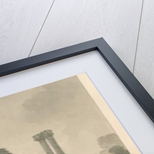 Worcestershire - Droitwich - Staynors Court: sepia drawing, 1833 by John Chessell Buckler