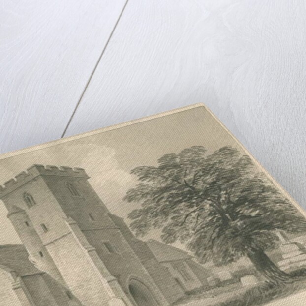 Worcestershire - Hampton Lovett Church by John Chessell Buckler