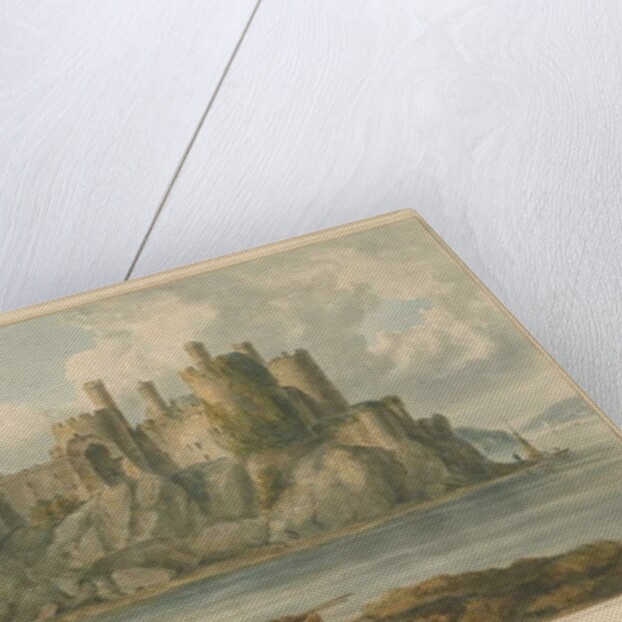 Wales - Carnarvonshire - Conway Castle, 1810 by John Chessell Buckler