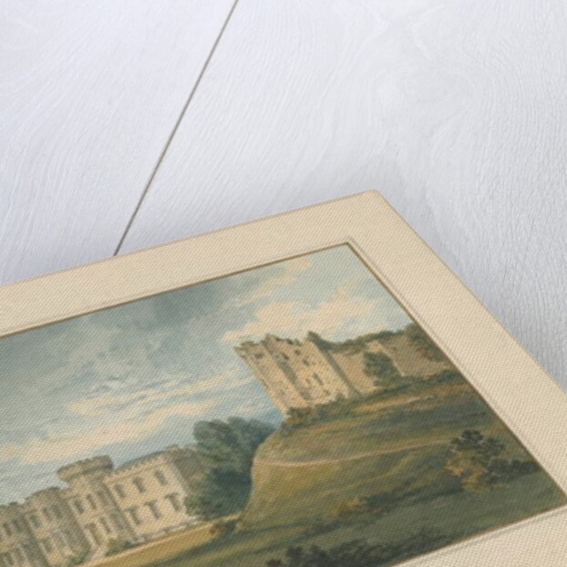 Wales - Glamorganshire - Cardiff Castle, 1815 by John Buckler