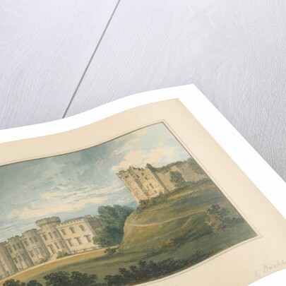 Wales - Glamorganshire - Cardiff Castle, 1815 by John Buckler