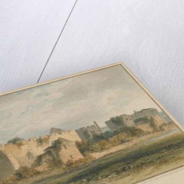 Wales - Pembrokeshire - Llanfey Palace, 1815 by John Buckler