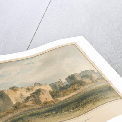 Wales - Pembrokeshire - Llanfey Palace, 1815 by John Buckler