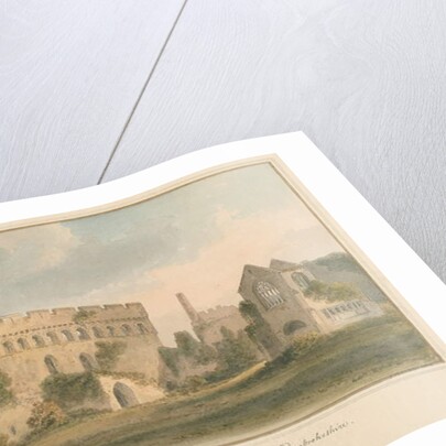 Wales - Pembrokeshire - Llanfey Palace, 1815 by John Buckler