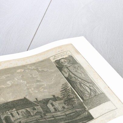 Aldridge Church: engraving, nd [1762-1802] by Stebbing Shaw