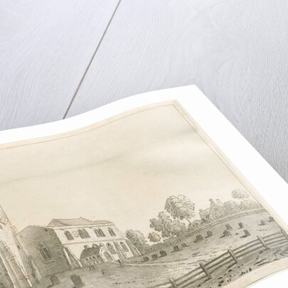 Alrewas Church: aquatint engraving, nd [?1848] by Francis Jukes