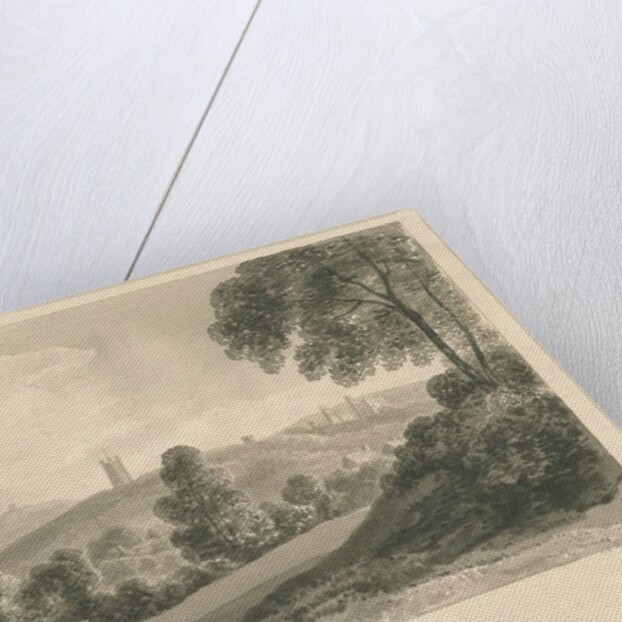 Alton 'Abbey': sepia drawing, 1841 by John Chessell Buckler