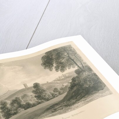 Alton 'Abbey': sepia drawing, 1841 by John Chessell Buckler