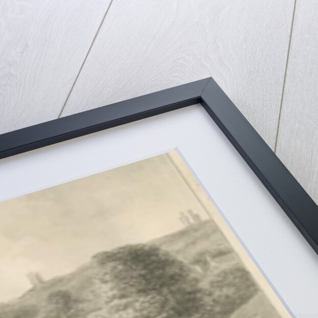 Alton - Church and Houses by John Chessell Buckler