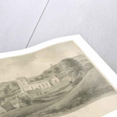 Alton - Church and Houses by John Chessell Buckler