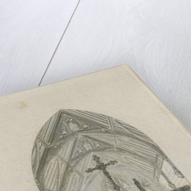 Alton - Interior of St. John's Convent School: engraving by Augustus Welby Northmore Pugin