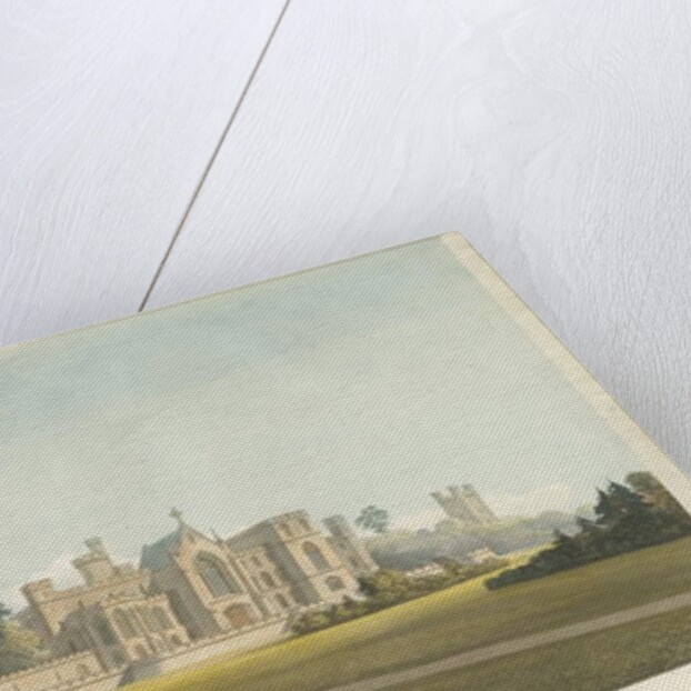 Alton 'Abbey': coloured aquatint engraving, nd [1810s] by Thomas Allason