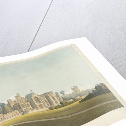 Alton 'Abbey': coloured aquatint engraving, nd [1810s] by Thomas Allason