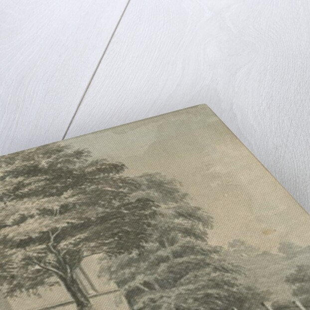 Arley Hall: Indian ink drawing, nd [?late 19th cent] by School English