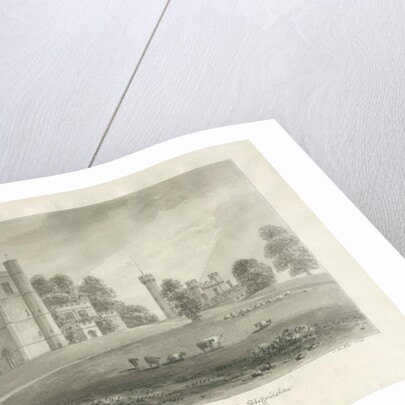 Arley Church and Castle by John Buckler