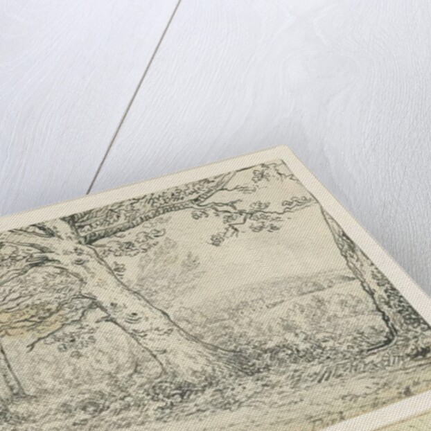 Armitage Park: pen drawing, 1814 by John Allport