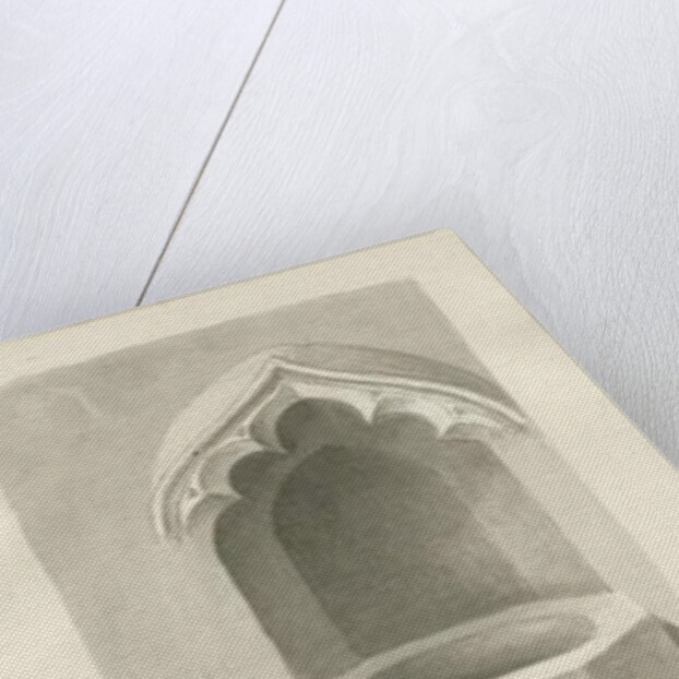 Font in Ashley Church by John Buckler