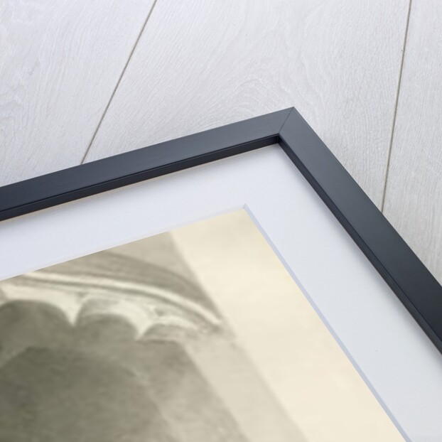 Font in Ashley Church by John Buckler