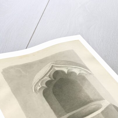 Font in Ashley Church by John Buckler