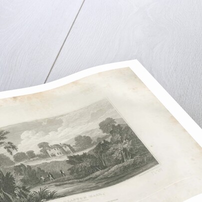 Barlaston Hall: engraving, nd [19th cent] by Frederick Calvert