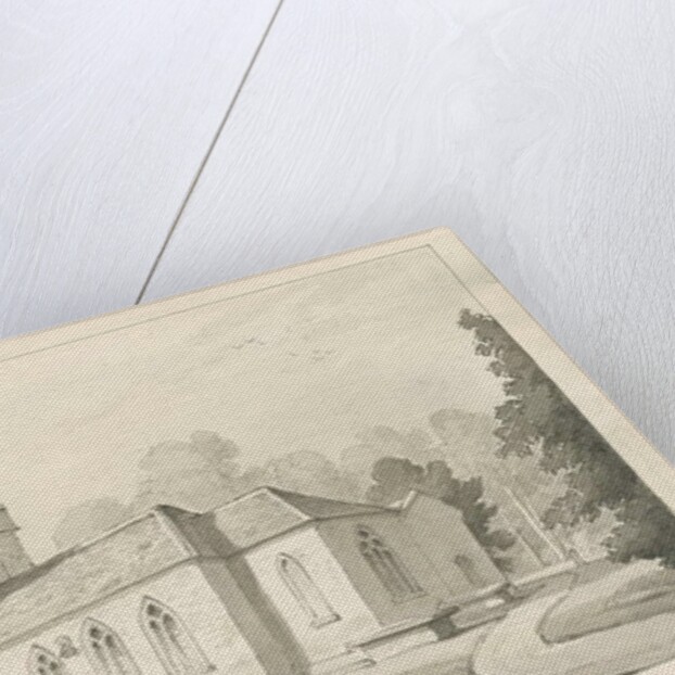 Barlaston Church by Thomas Peploe Wood