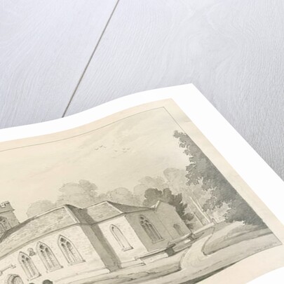 Barlaston Church by Thomas Peploe Wood