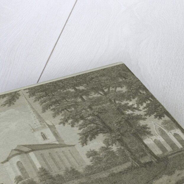 Great Barr Chapel: engraving, nd [1762-1802] by Stebbing Shaw