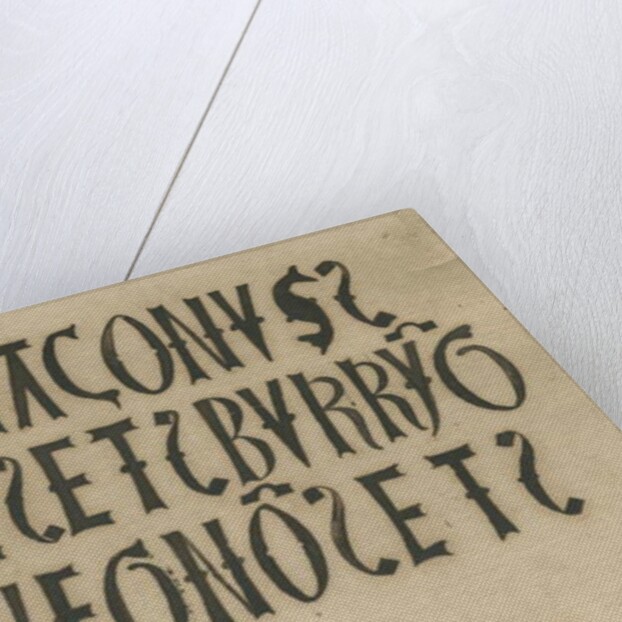 Barton under Needwood Church - inscriptions: ink facsimile, nd [?18th cent] by School English