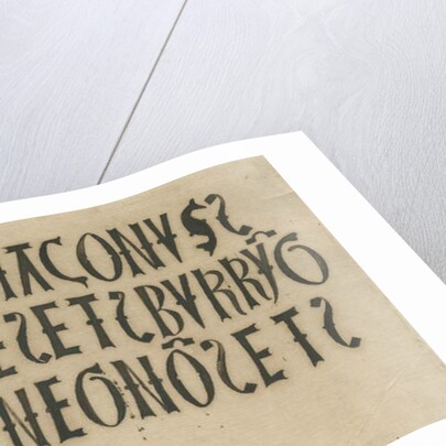 Barton under Needwood Church - inscriptions: ink facsimile, nd [?18th cent] by School English